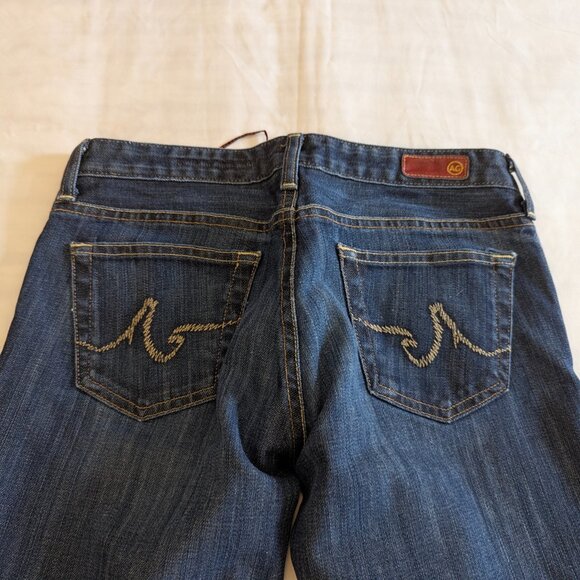 AG Adriano Goldschmied Size 27R "The Club" Bootcut Dark Wash Jeans - Picture 3 of 14